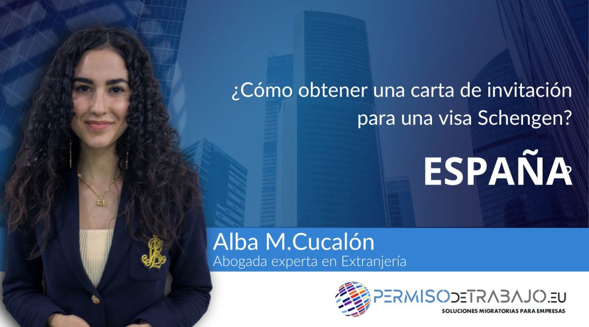 Carta de invitación para solicitar visado schengen