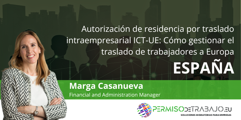 Autorización de Residencia por Traslado Intraempresarial ICT-UE