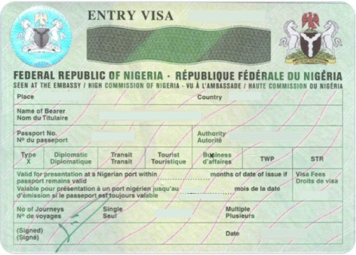 visa nigeria Visados Empresas