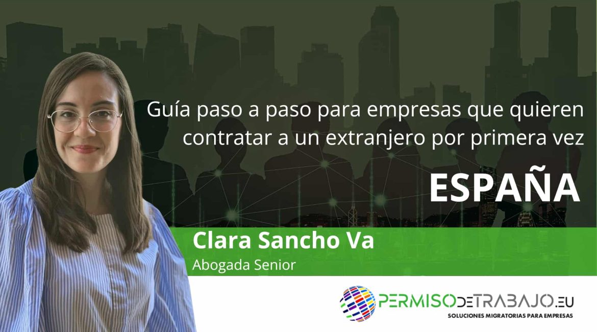 contratar a un extranjero por primera vez