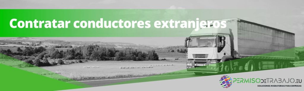 contratación de conductores extranjeros