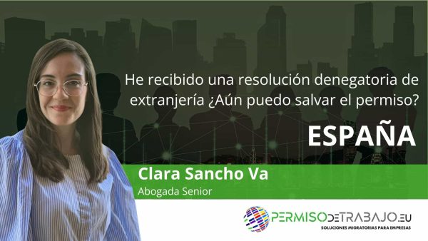 resolución denegatoria extranjería