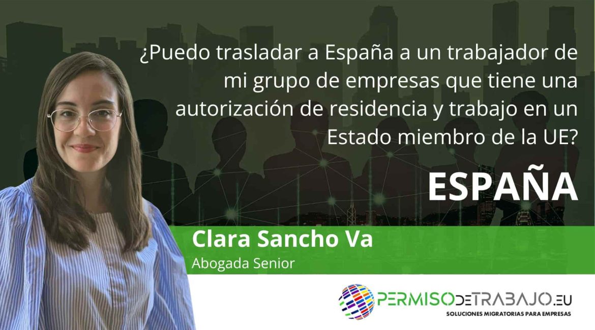 trasladar empleados de europa a España