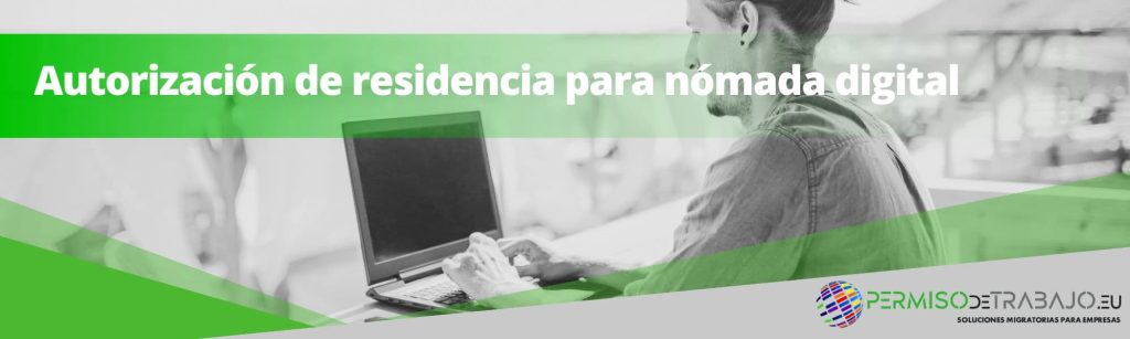 Autorización de residencia para nómada digital