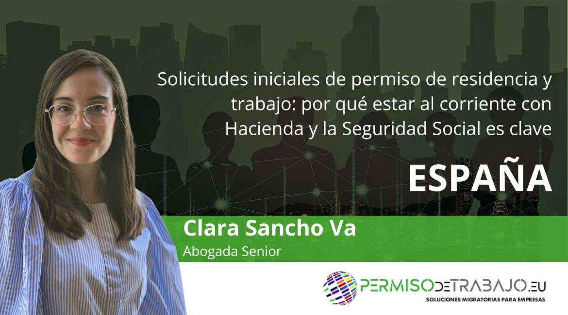 solicitudes iniciales de residencia y trabajo