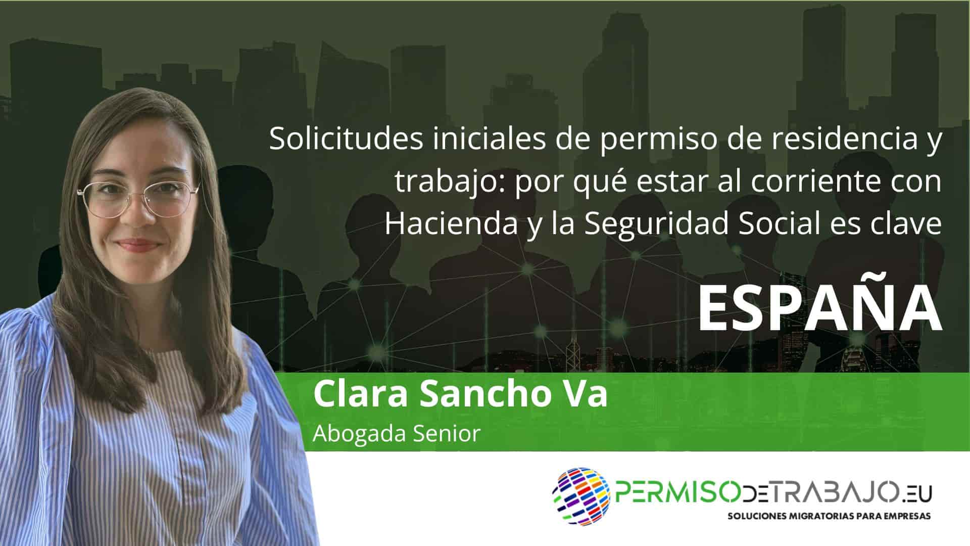 Solicitudes iniciales de permiso de residencia y trabajo: por qué estar al corriente con Hacienda y la Seguridad Social es clave