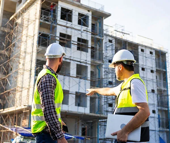trabajador extranjero altamente cualificado supervisando proyecto de obra civil en España permiso PAC